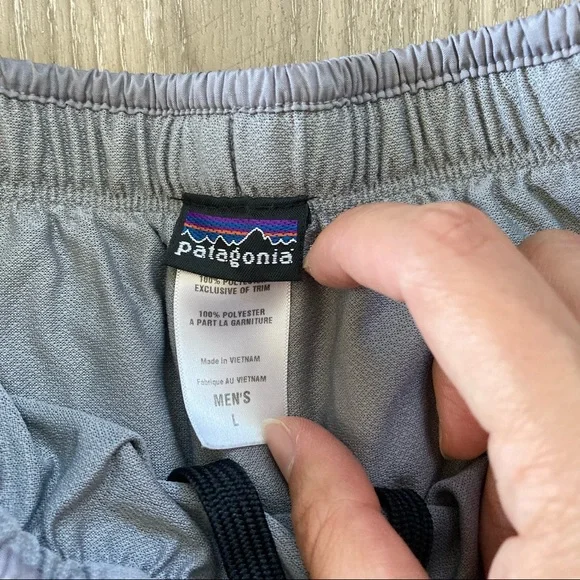 Mens Patagonia Lined Silver Shorts. Large - Picture 3 of 12